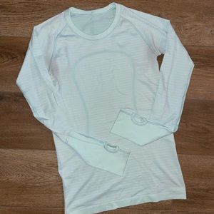Lululemon Swiftly Long Sleeve - Mint